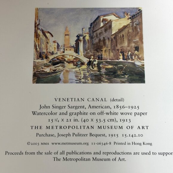 Metropolitan Museum of Art Scenes of Venice Correspondence Cards VTG - Picture 10 of 12